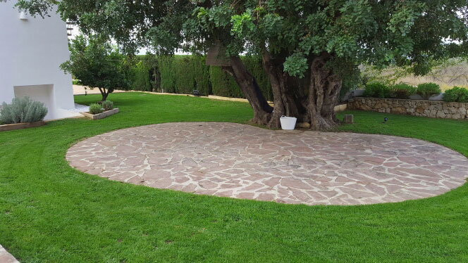 Mantenimiento de jardines privados